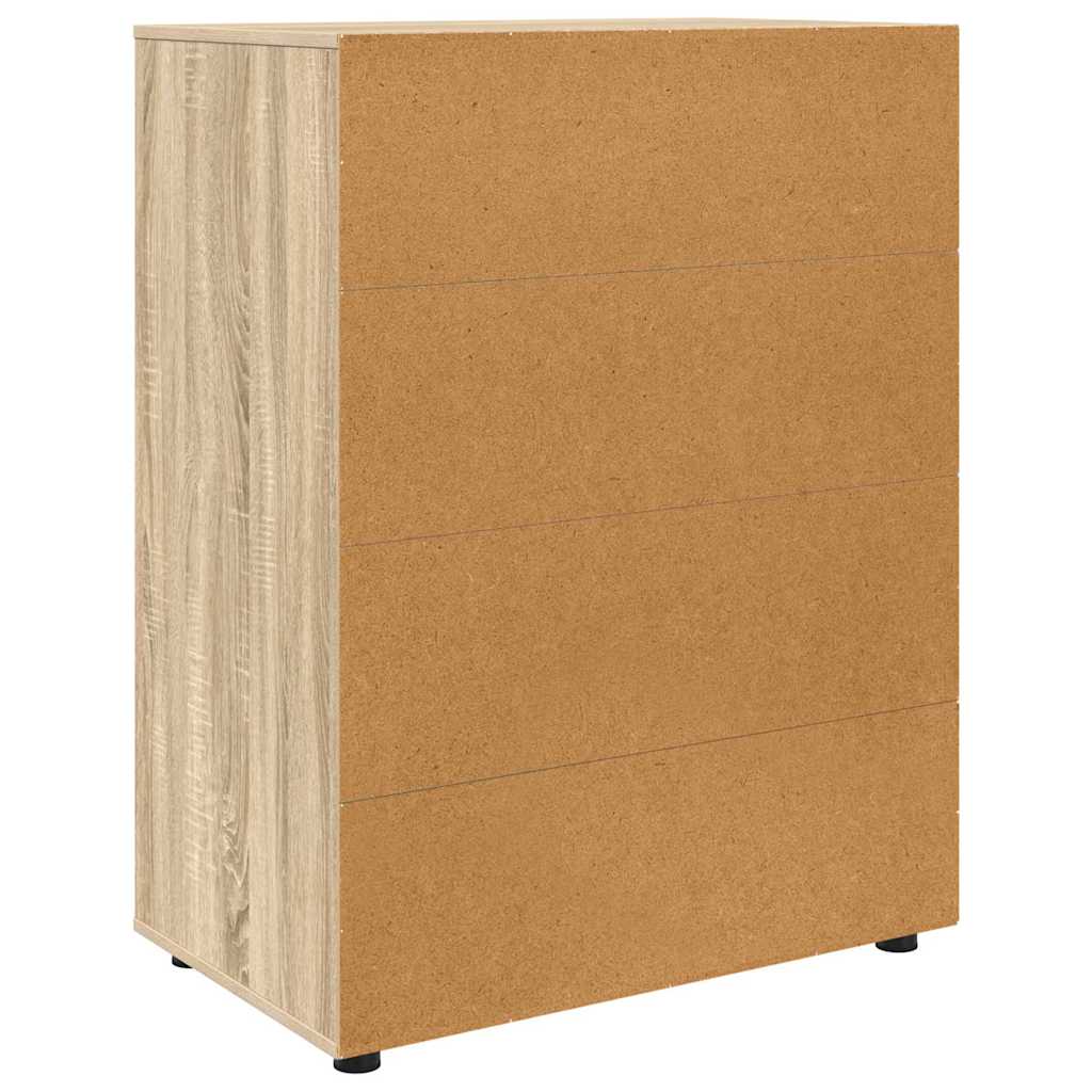 Stauraumschränke Sonoma-Eiche 80 x 48 x 105 cm Holzwerkstoff
