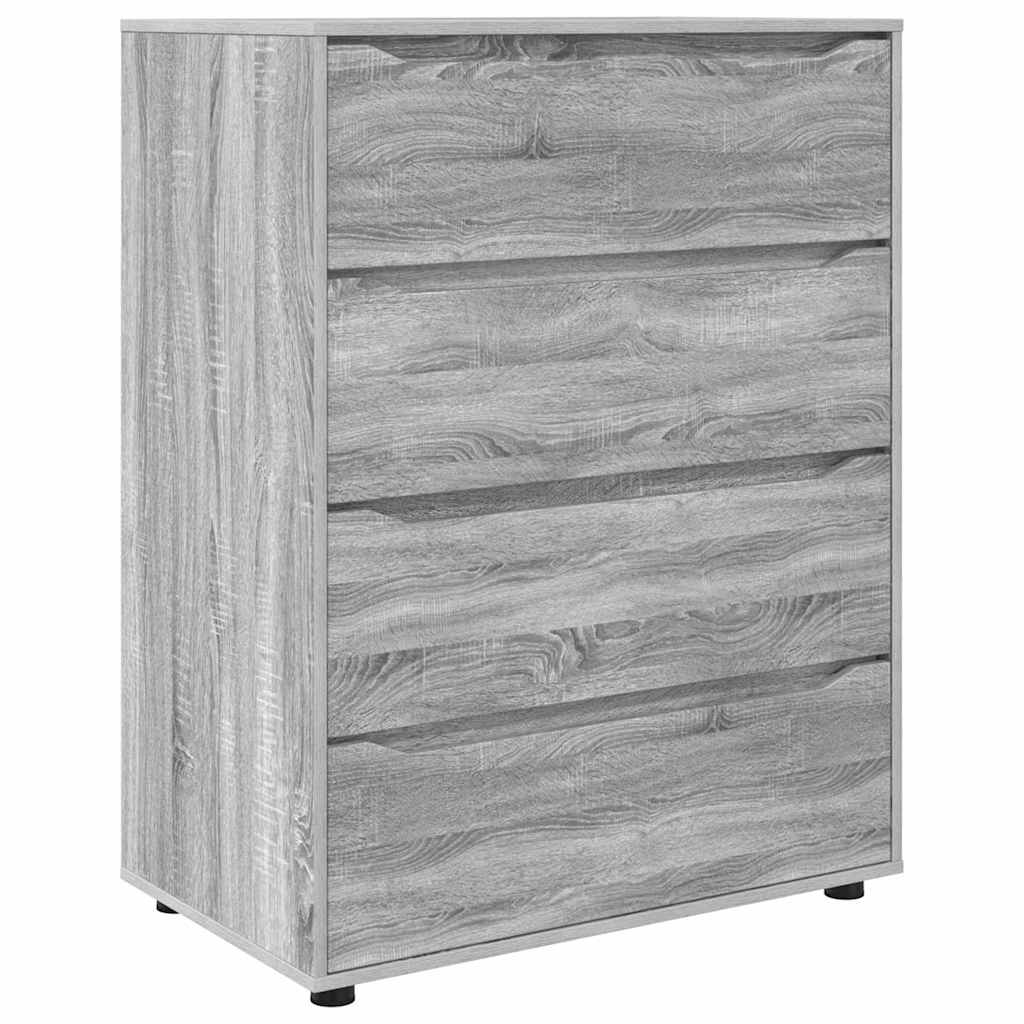 Stauraumschränke Graues Sonoma 80 x 48 x 105 cm Holzwerkstoff
