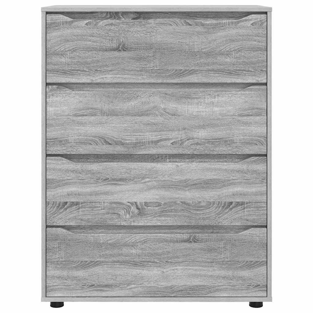 Stauraumschränke Graues Sonoma 80 x 48 x 105 cm Holzwerkstoff