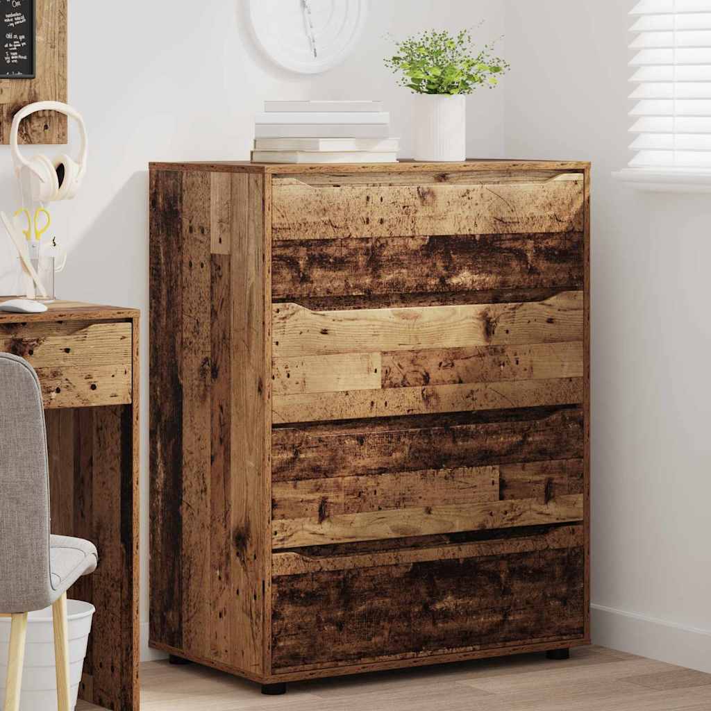 Stauraumschränke Altholz 80 x 48 x 105 cm Holzwerkstoff