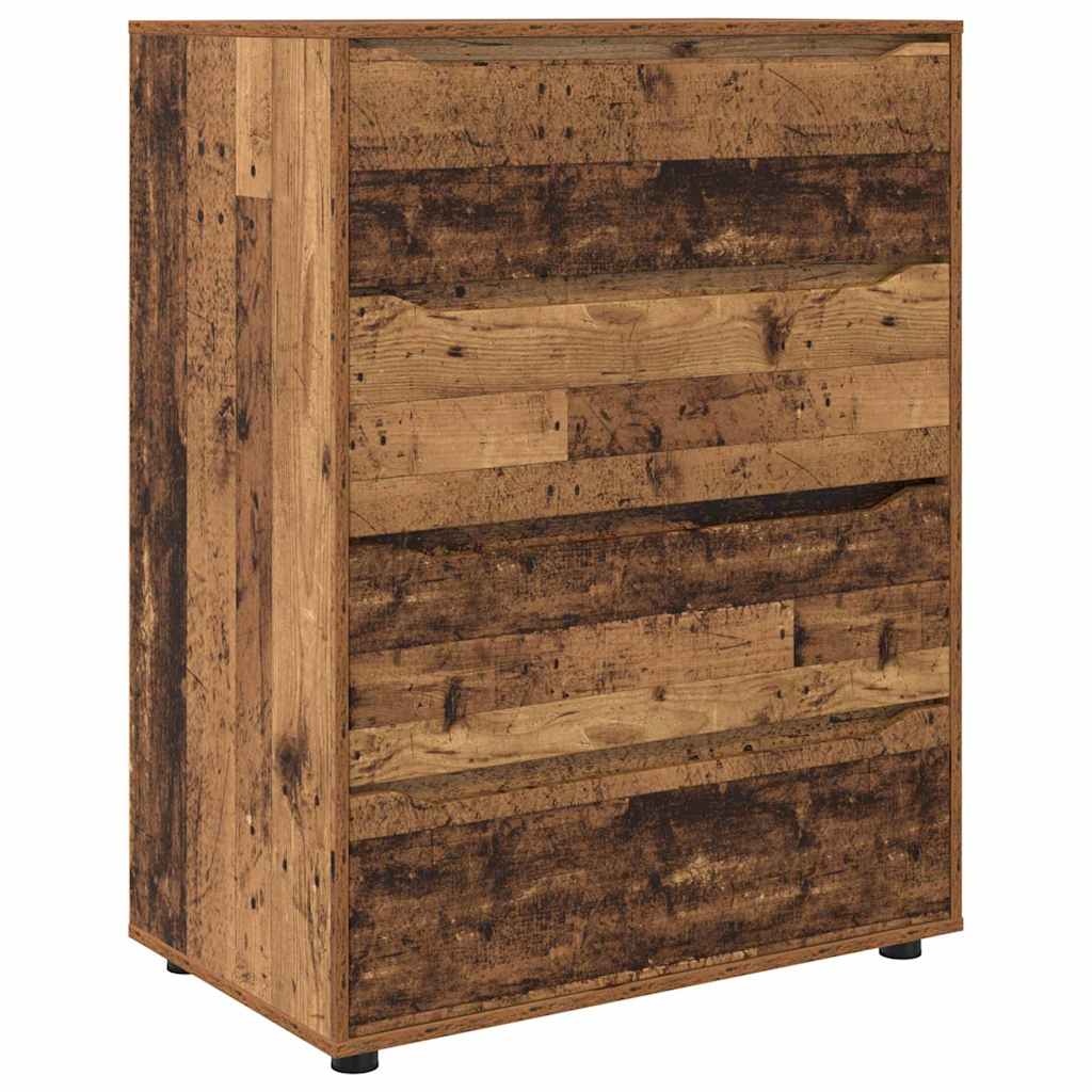 Stauraumschränke Altholz 80 x 48 x 105 cm Holzwerkstoff