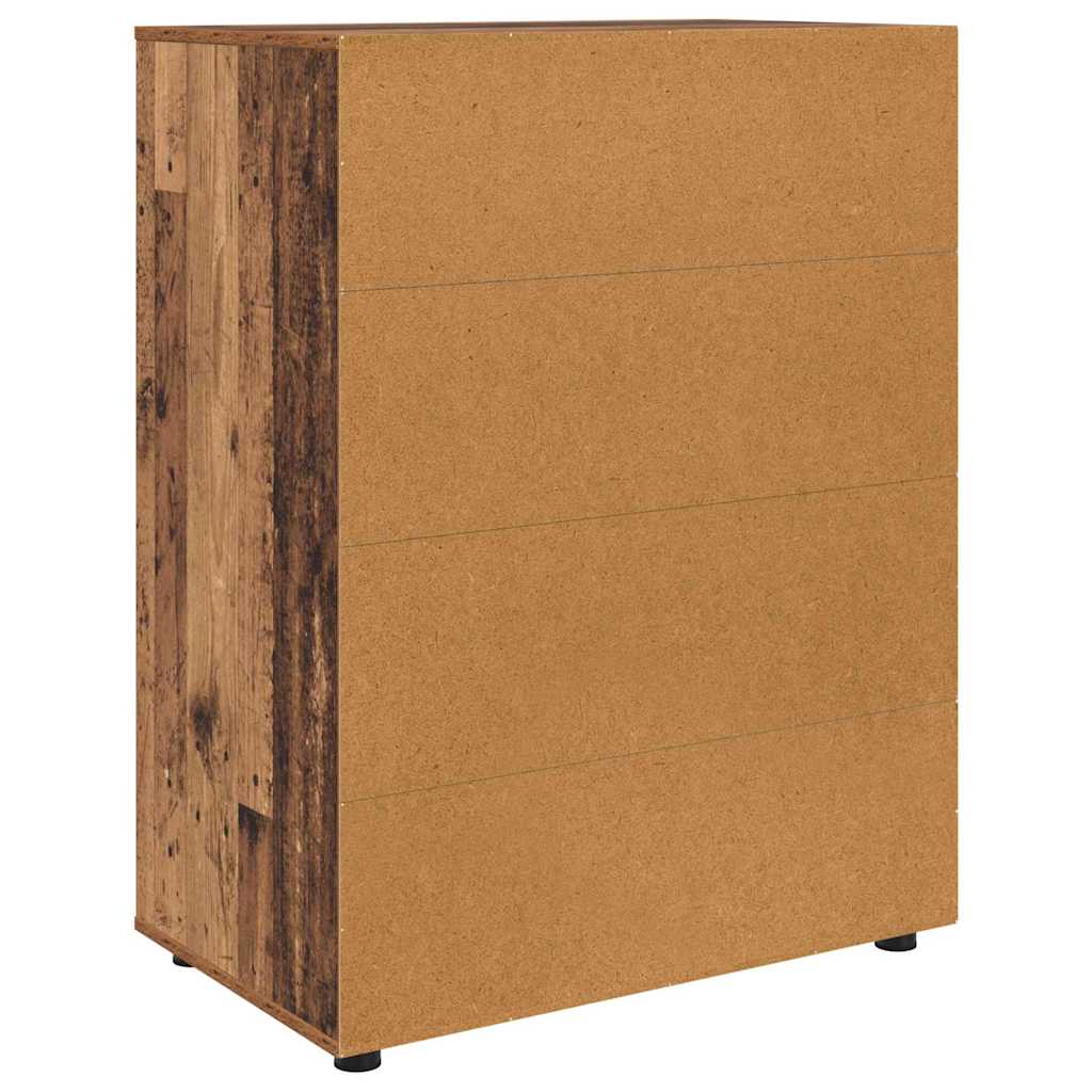 Stauraumschränke Altholz 80 x 48 x 105 cm Holzwerkstoff