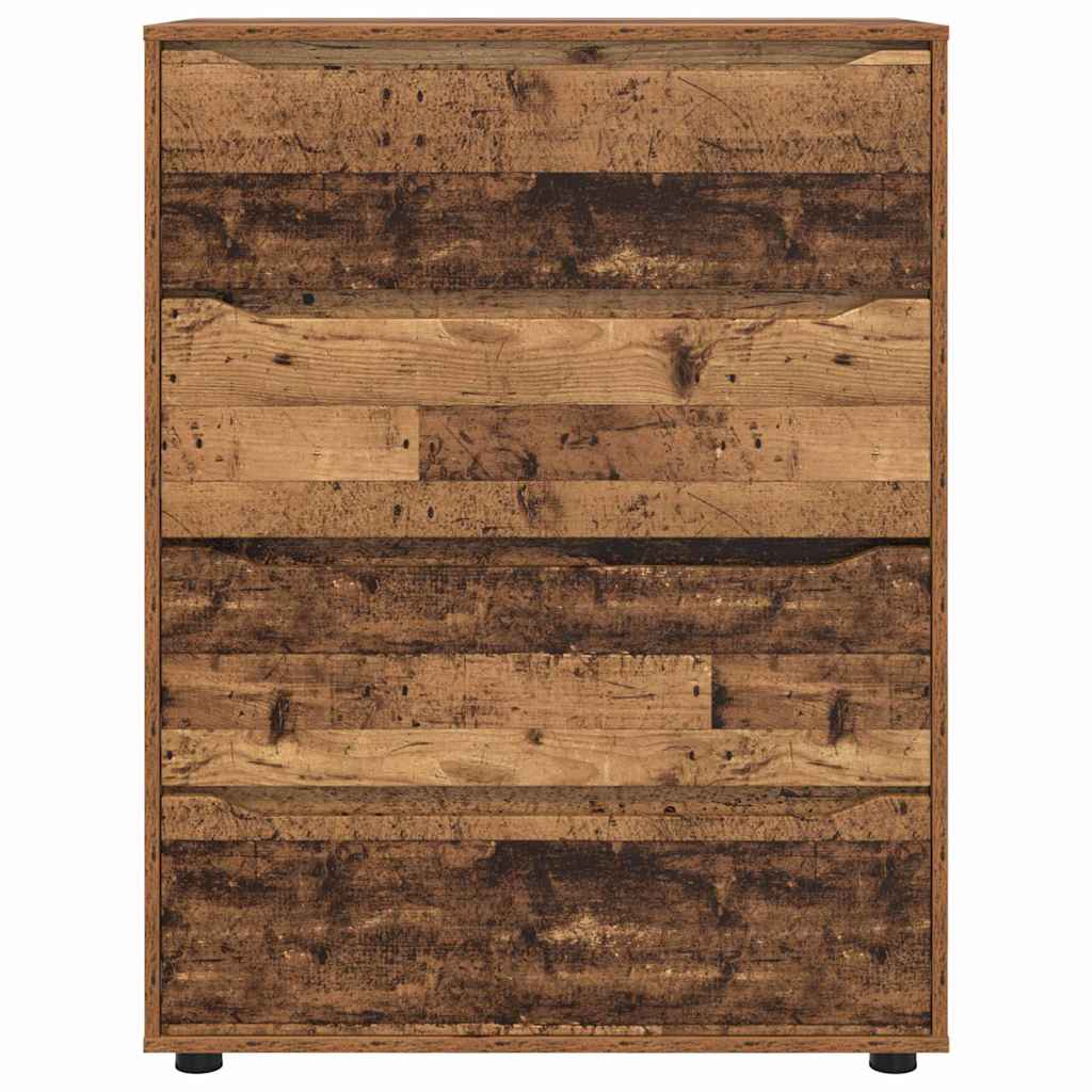 Stauraumschränke Altholz 80 x 48 x 105 cm Holzwerkstoff