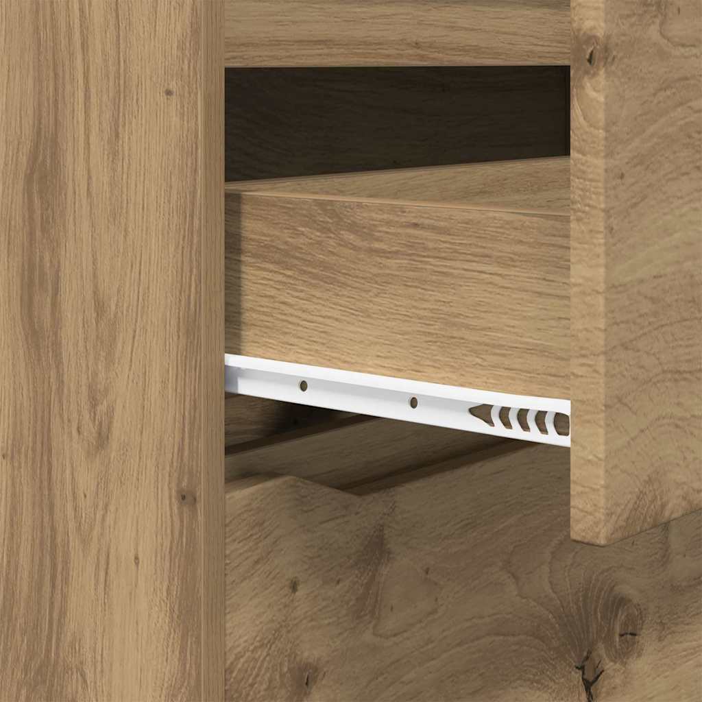 Stauraumschränke Artisan-Eiche 80 x 48 x 105 cm Holzwerkstoff