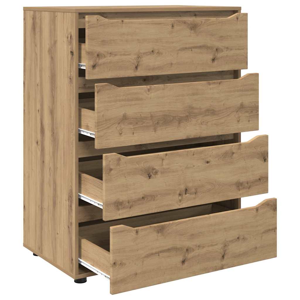 Stauraumschränke Artisan-Eiche 80 x 48 x 105 cm Holzwerkstoff