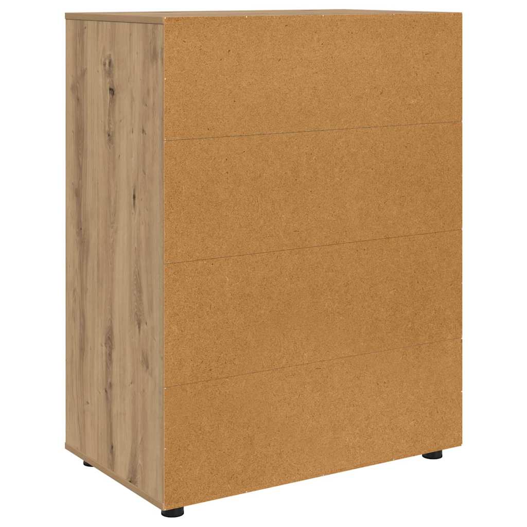 Stauraumschränke Artisan-Eiche 80 x 48 x 105 cm Holzwerkstoff