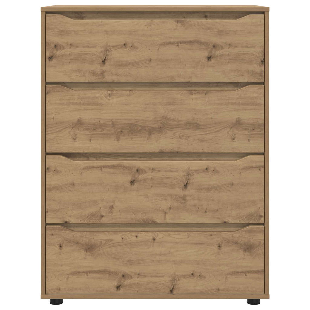 Stauraumschränke 80 x 48 x 105 cm Holzwerkstoff Artisan-Eiche
