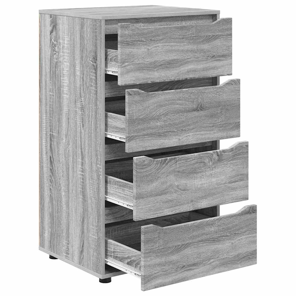 Stauraumschränke Graues Sonoma 60 x 48 x 105 cm Holzwerkstoff