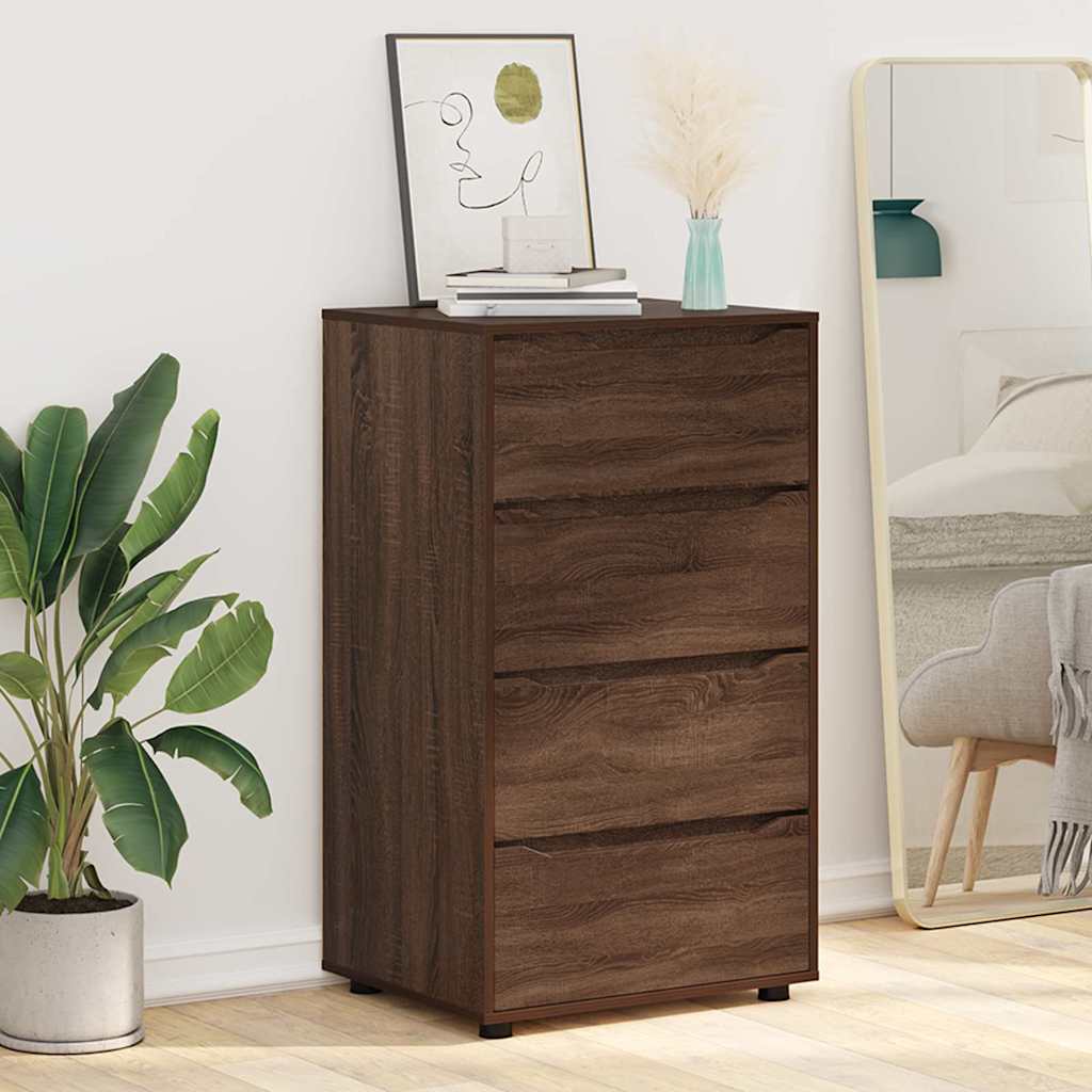 Stauraumschränke Braun Eichen-Optik 60 x 48 x 105 cm