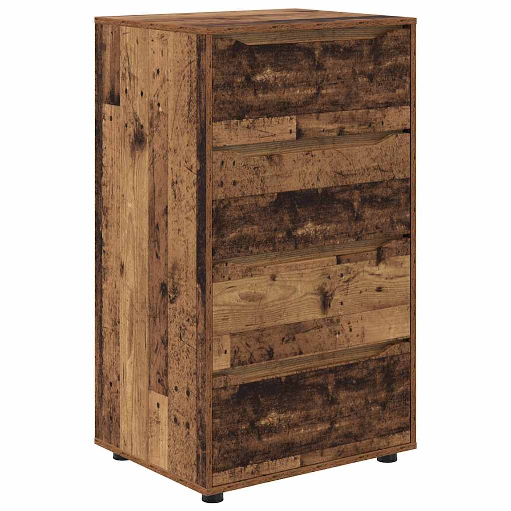 Stauraumschränke Altholz 60 x 48 x 105 cm Holzwerkstoff