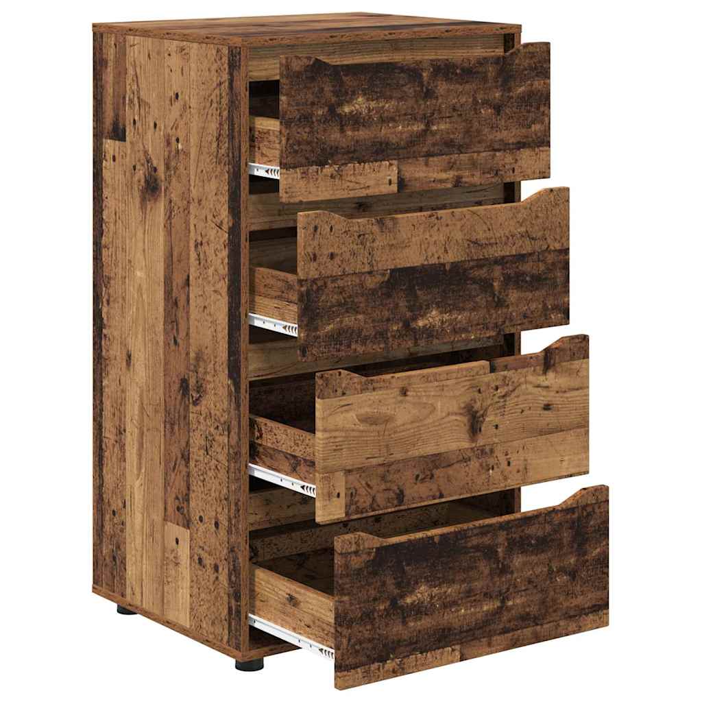 Stauraumschränke Altholz 60 x 48 x 105 cm Holzwerkstoff
