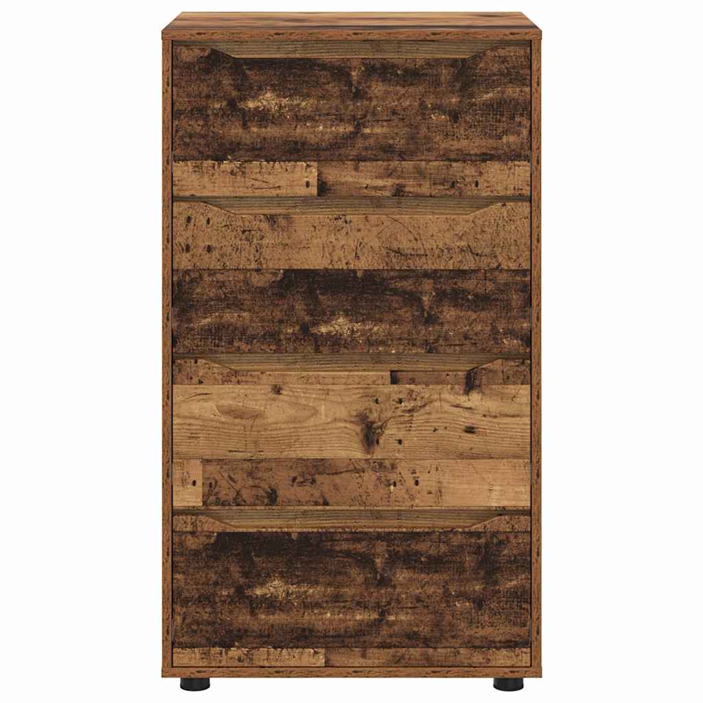 Stauraumschränke Altholz 60 x 48 x 105 cm Holzwerkstoff