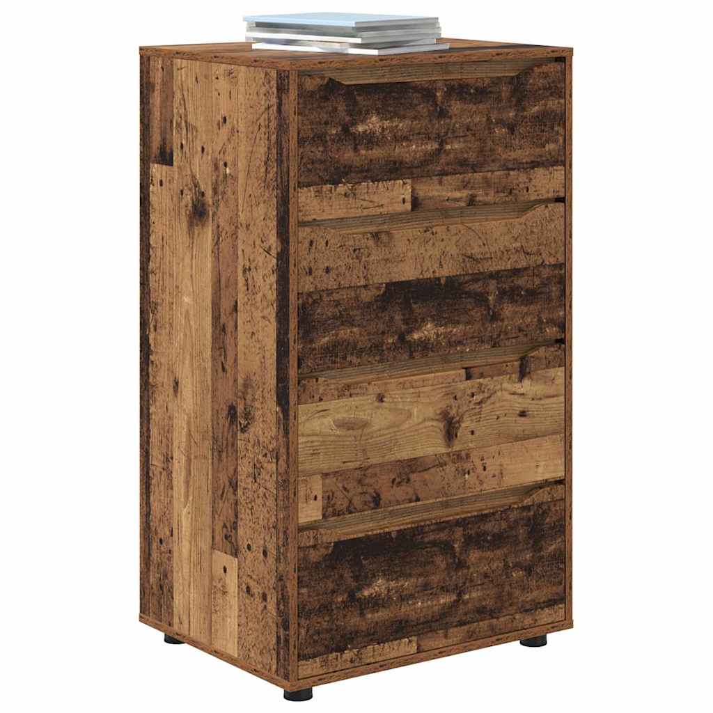 Stauraumschränke Altholz 60 x 48 x 105 cm Holzwerkstoff