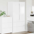 Kleiderschrank mit Tür Weiß 79,5 x 49 x 156 cm Holzwerkstoff