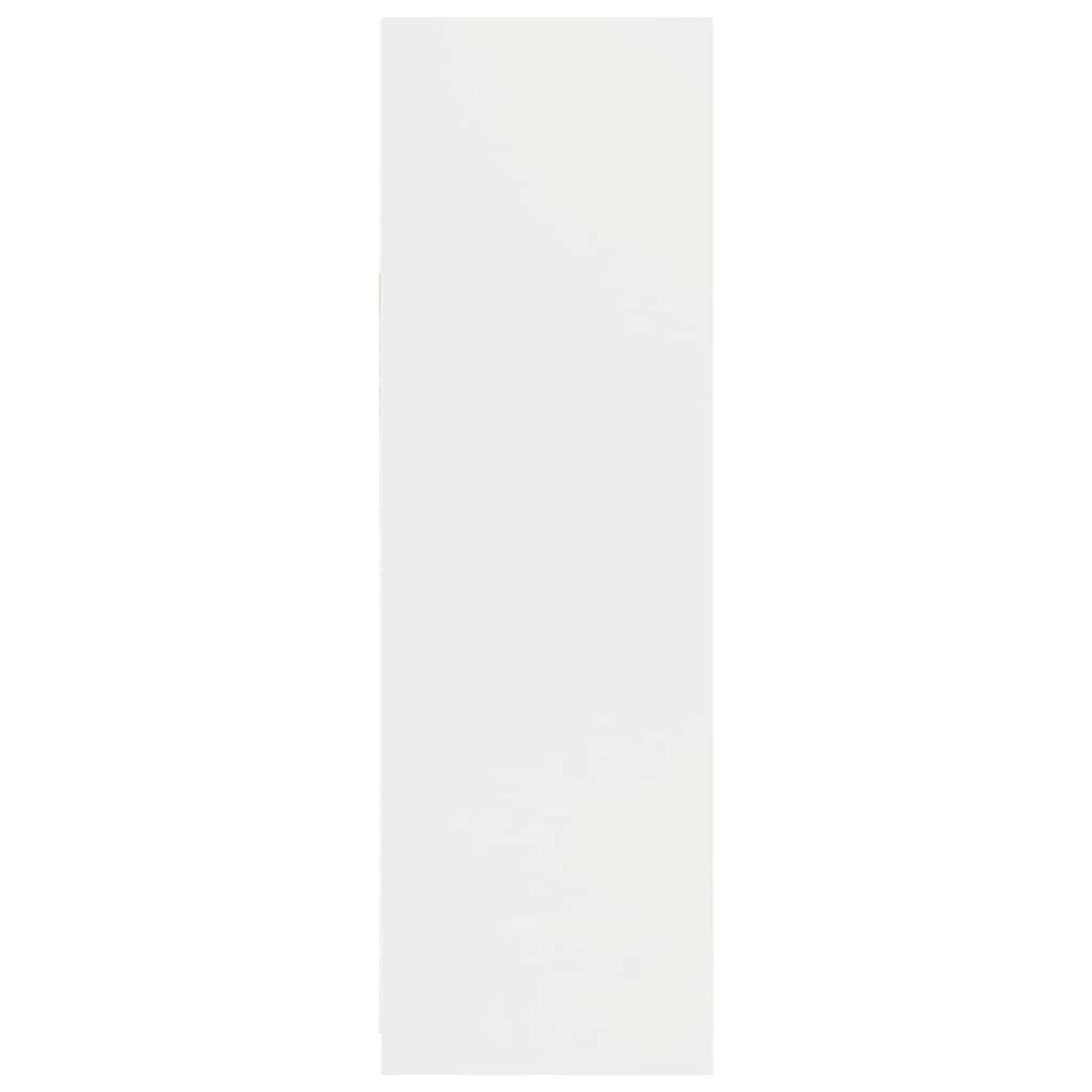 Kleiderschrank mit Tür Weiß 79,5 x 49 x 156 cm Holzwerkstoff
