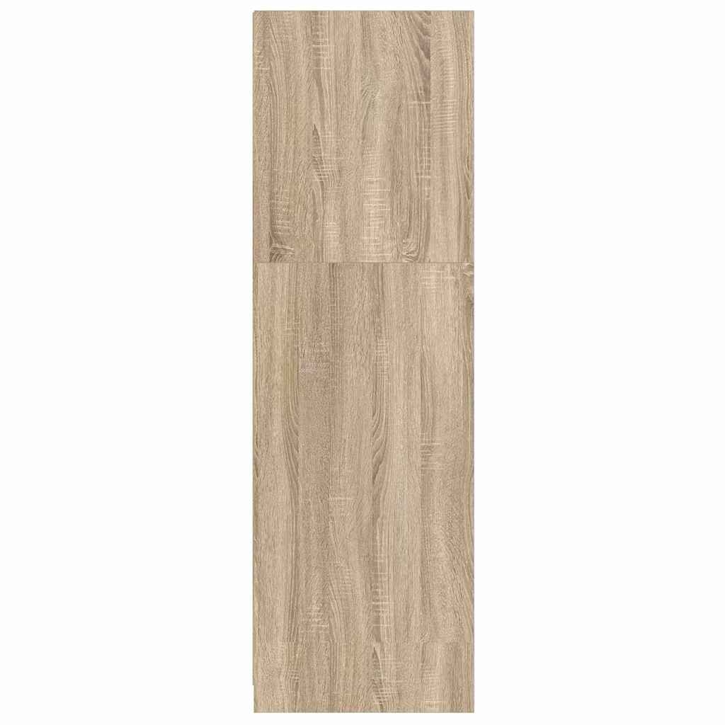 Kleiderschrank Sonoma-Eiche 79,5 x 49 x 156 cm Holzwerkstoff