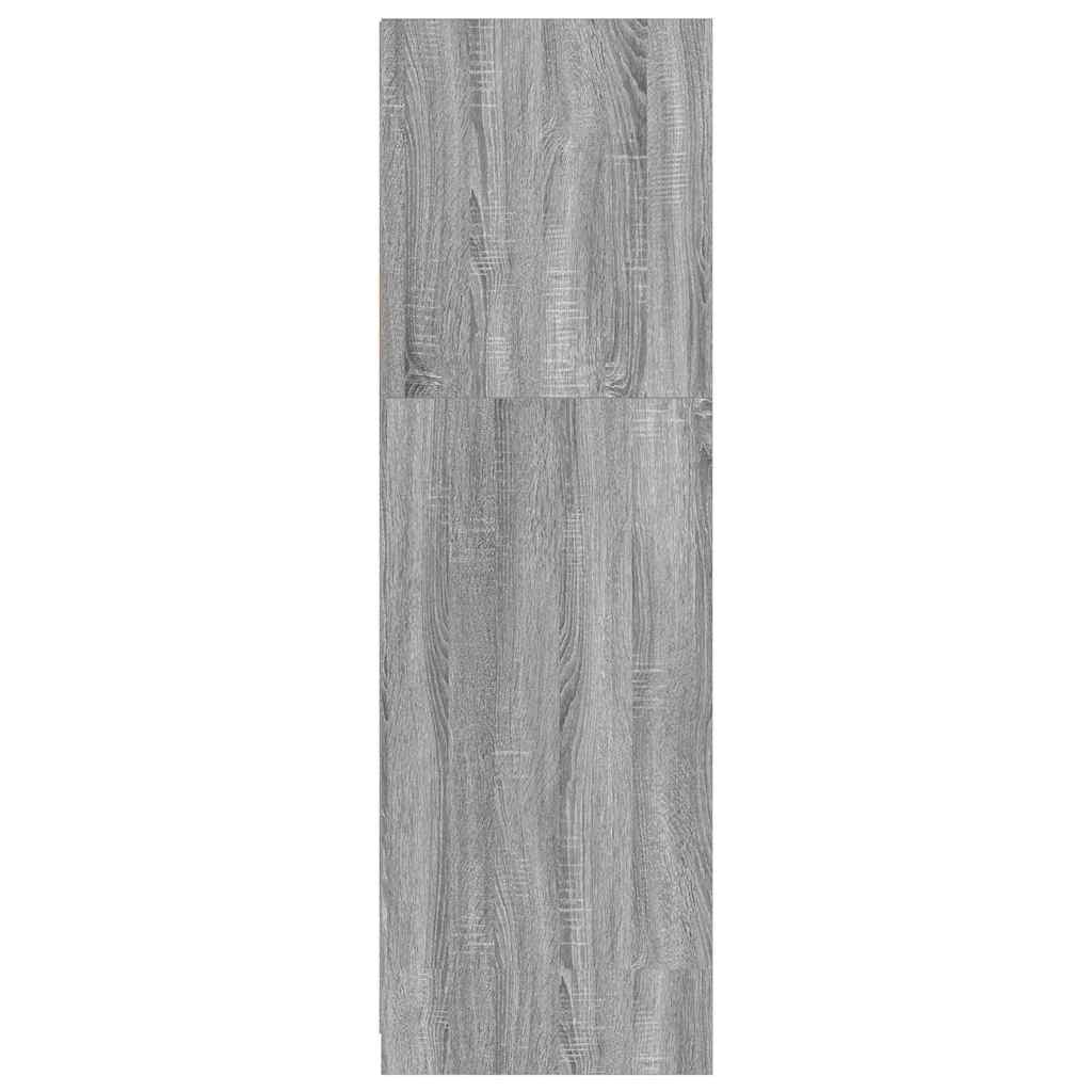Kleiderschrank Graues Sonoma 79,5 x 49 x 156 cm Holzwerkstoff