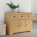 Sideboard BODO Honigbraun 115,5 x 44 x 80 cm Holzwerkstoff