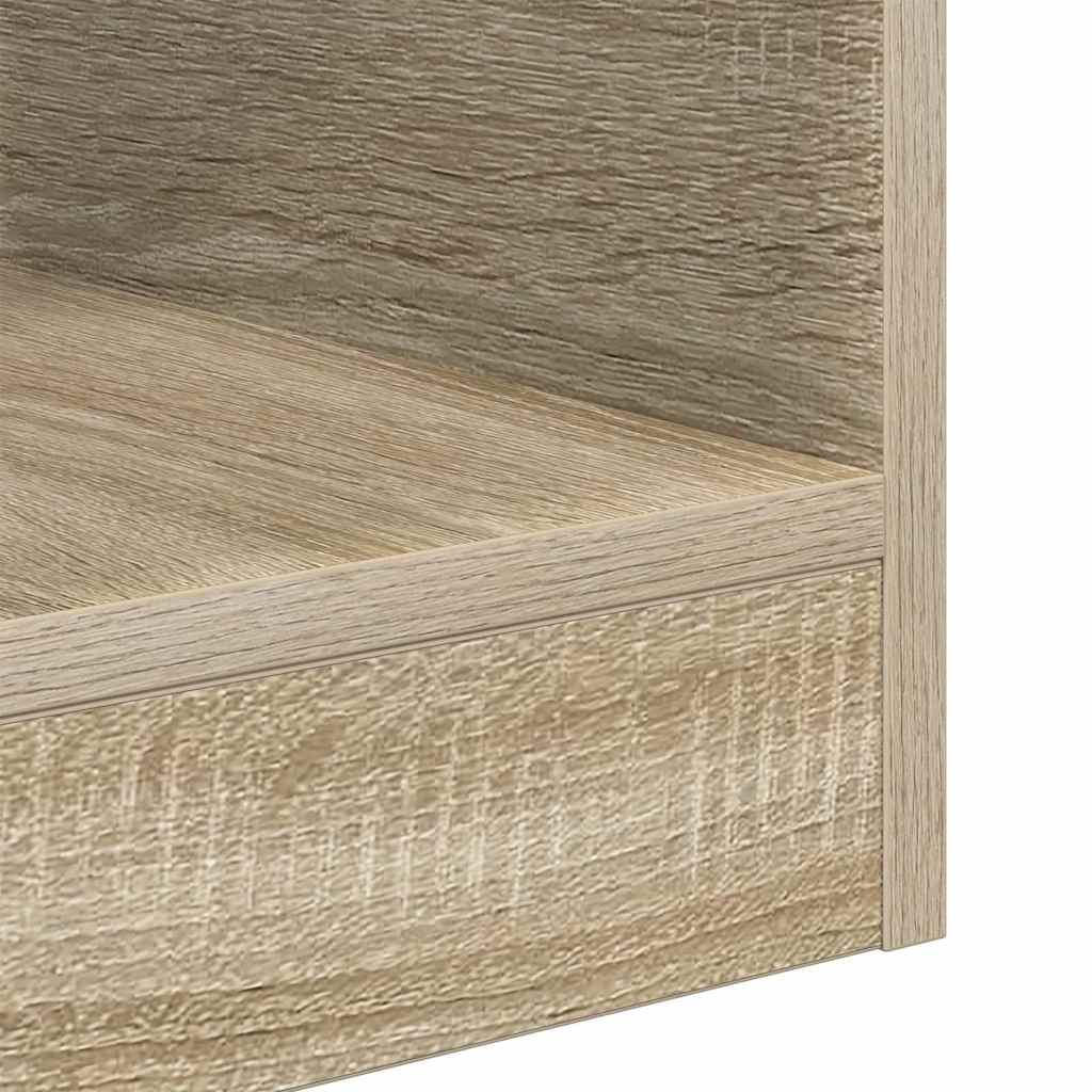 Beistelltisch 2 pcs Sonoma-Eiche 30,5 x 30 x 45 cm