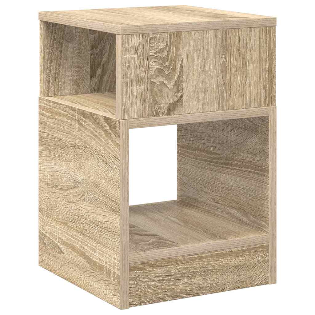 Beistelltisch 2 pcs Sonoma-Eiche 30,5 x 30 x 45 cm