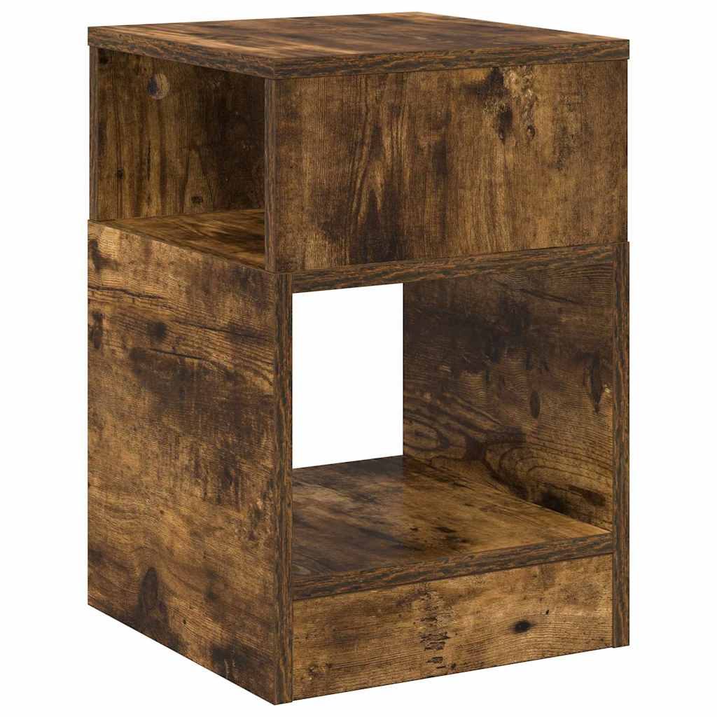 Beistelltisch 2 pcs Geräucherte Eiche 30,5 x 30 x 45 cm