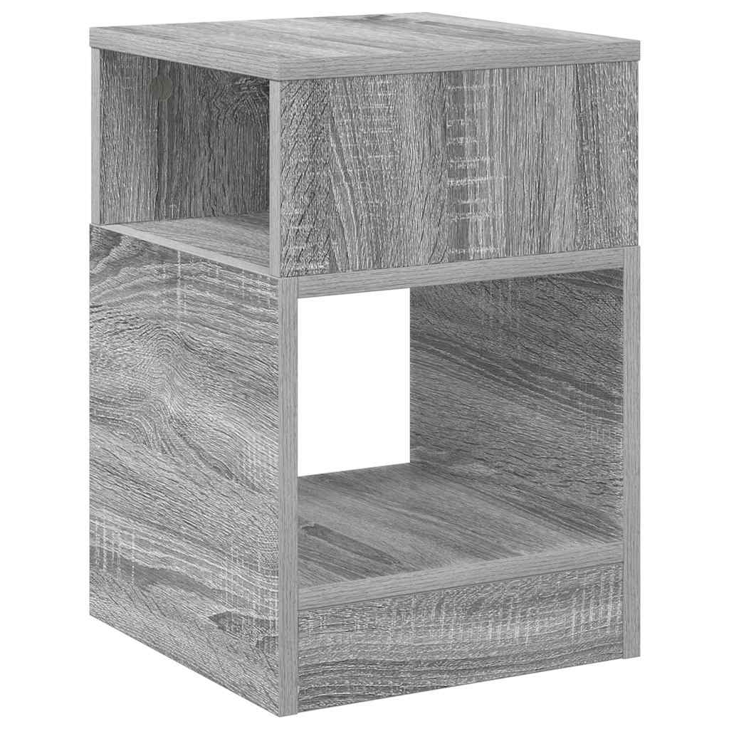 Beistelltisch 2 pcs Graues Sonoma 30,5 x 30 x 45 cm