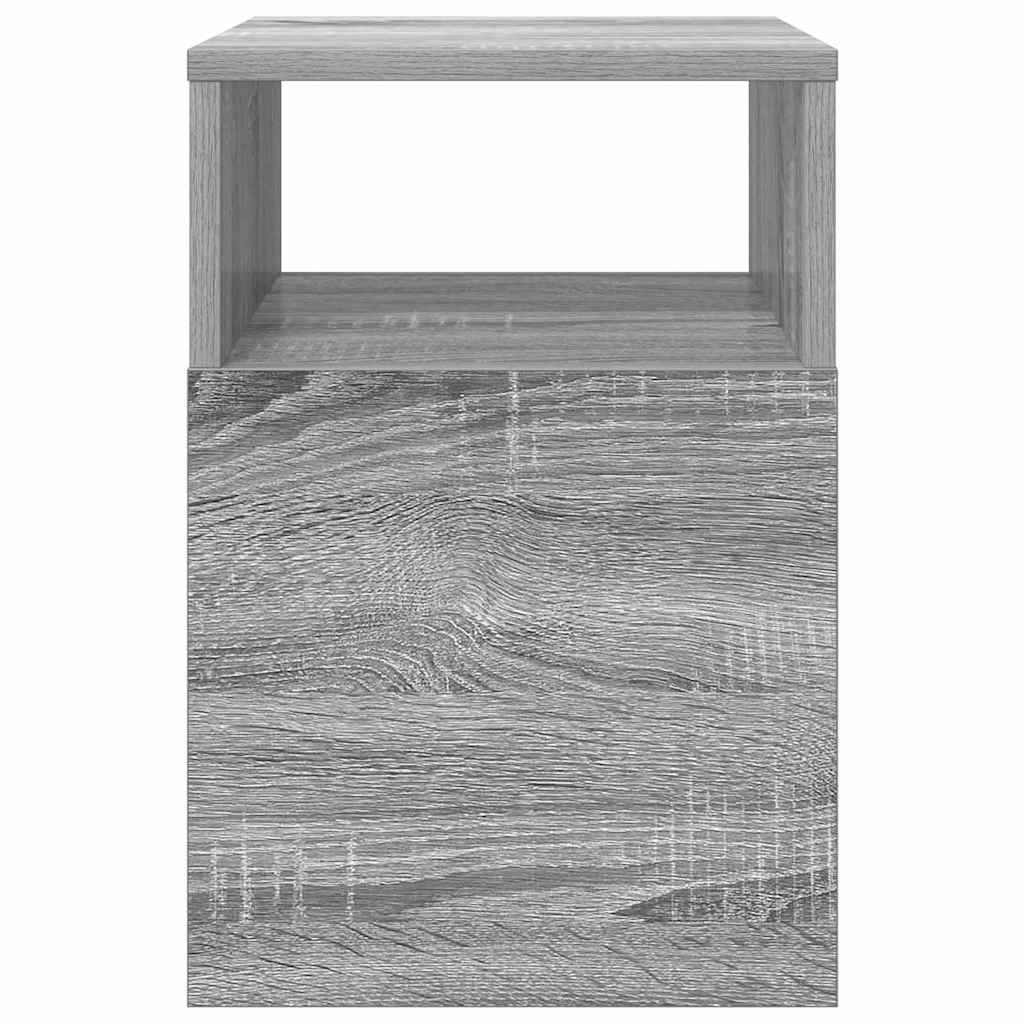 Beistelltisch 2 pcs Graues Sonoma 30,5 x 30 x 45 cm