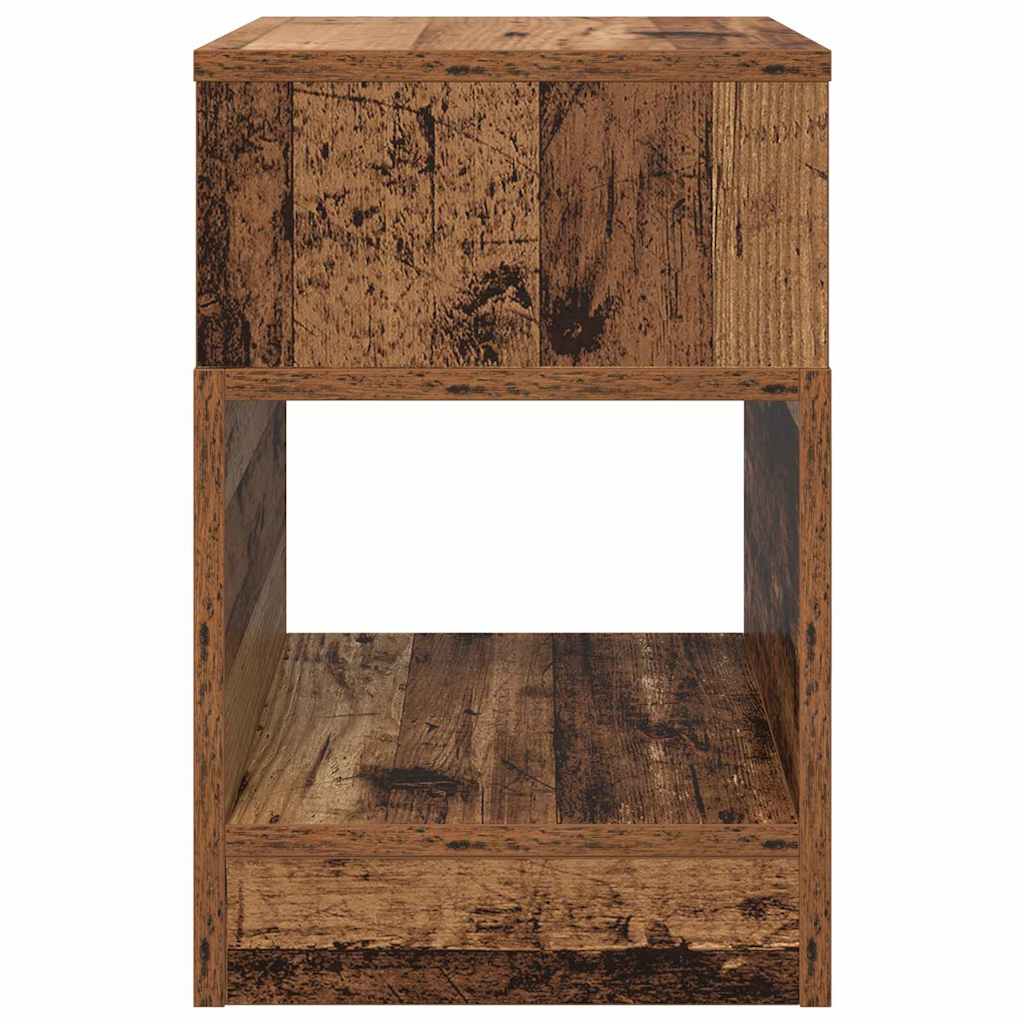 Beistelltisch Altholz 30,5 x 30 x 45 cm Holzwerkstoff