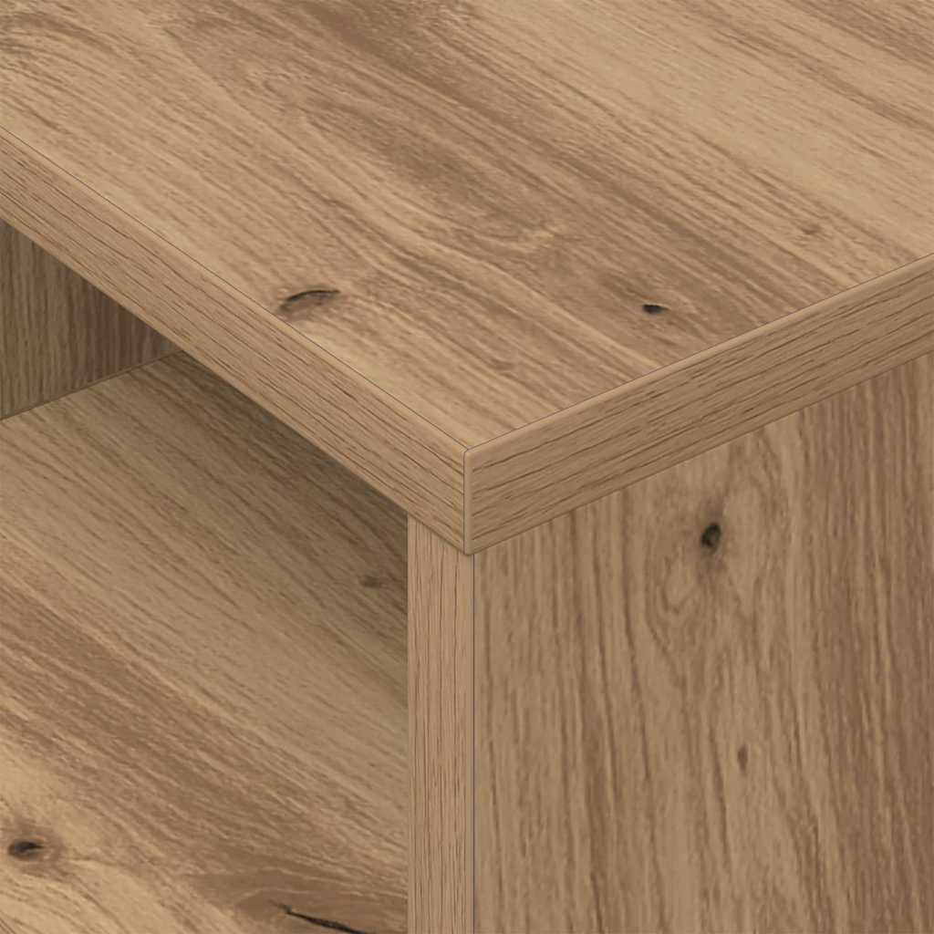 Beistelltisch 2 pcs Artisan-Eiche 30,5 x 30 x 45 cm