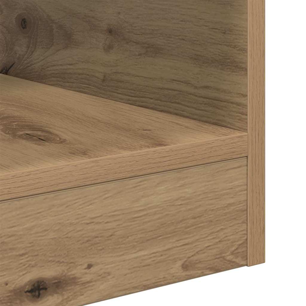 Beistelltisch 2 pcs Artisan-Eiche 30,5 x 30 x 45 cm