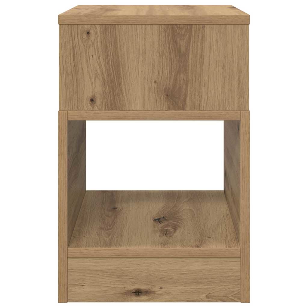 Beistelltisch 2 pcs Artisan-Eiche 30,5 x 30 x 45 cm