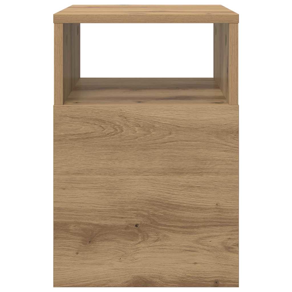 Beistelltisch 2 pcs Artisan-Eiche 30,5 x 30 x 45 cm