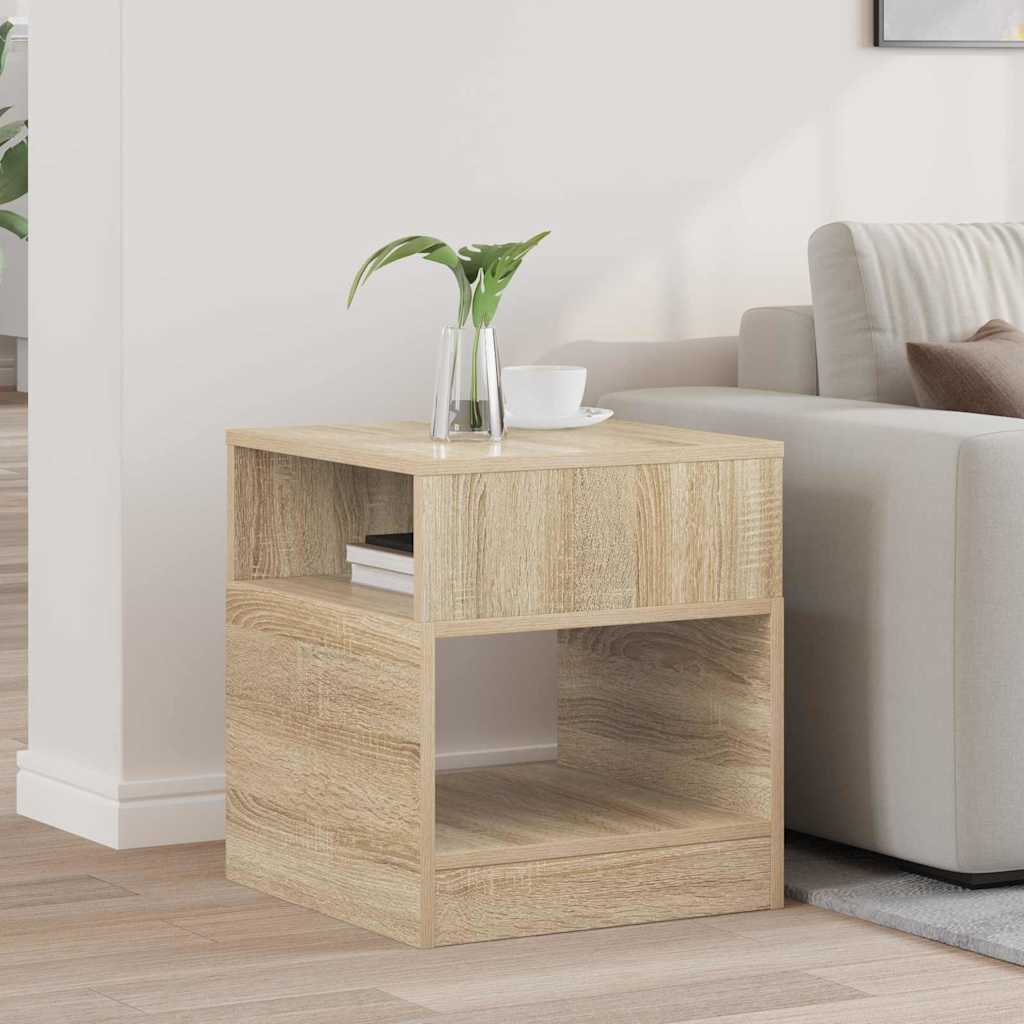 Beistelltisch Sonoma-Eiche 40,5 x 40 x 45 cm Holzwerkstoff