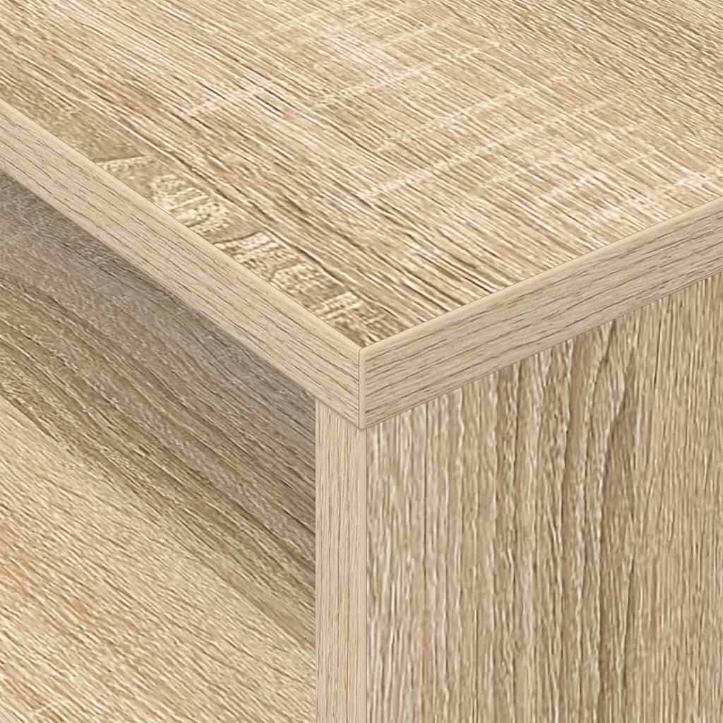Beistelltisch 2 pcs Sonoma-Eiche 40,5 x 40 x 45 cm