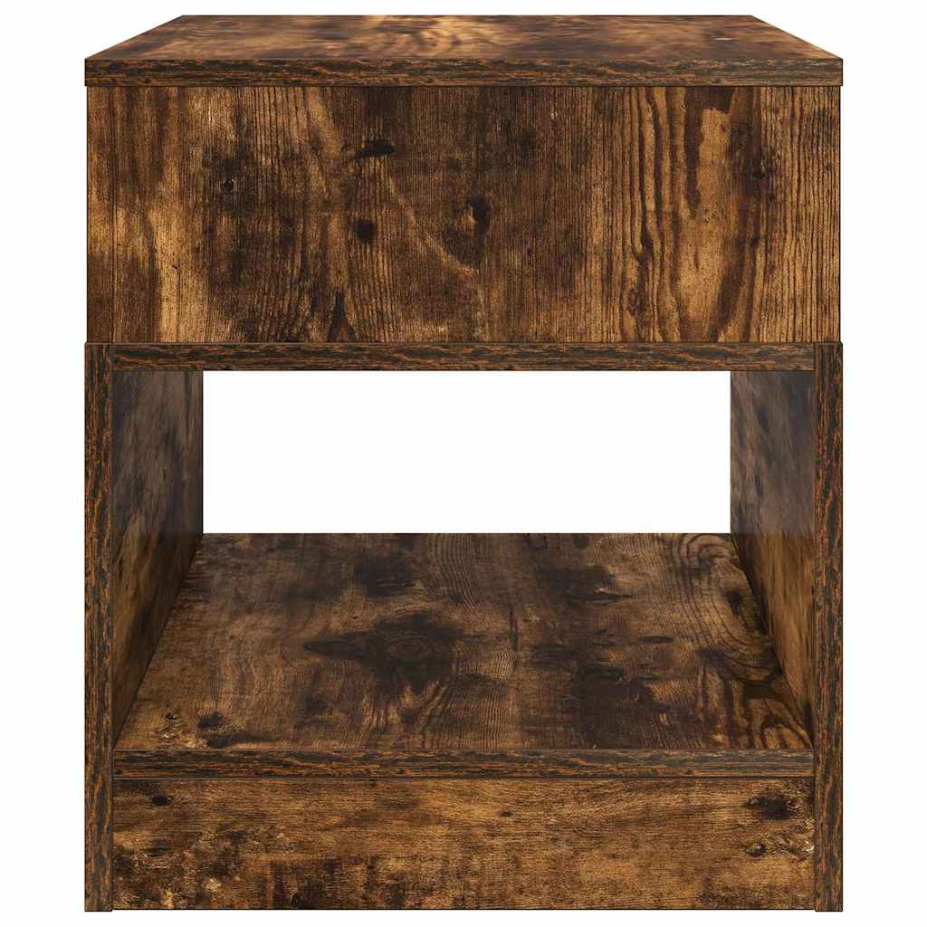 Beistelltisch Geräucherte Eiche 40,5 x 40 x 45 cm Holzwerkstoff
