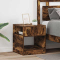 Beistelltisch 2 pcs Geräucherte Eiche 40,5 x 40 x 45 cm