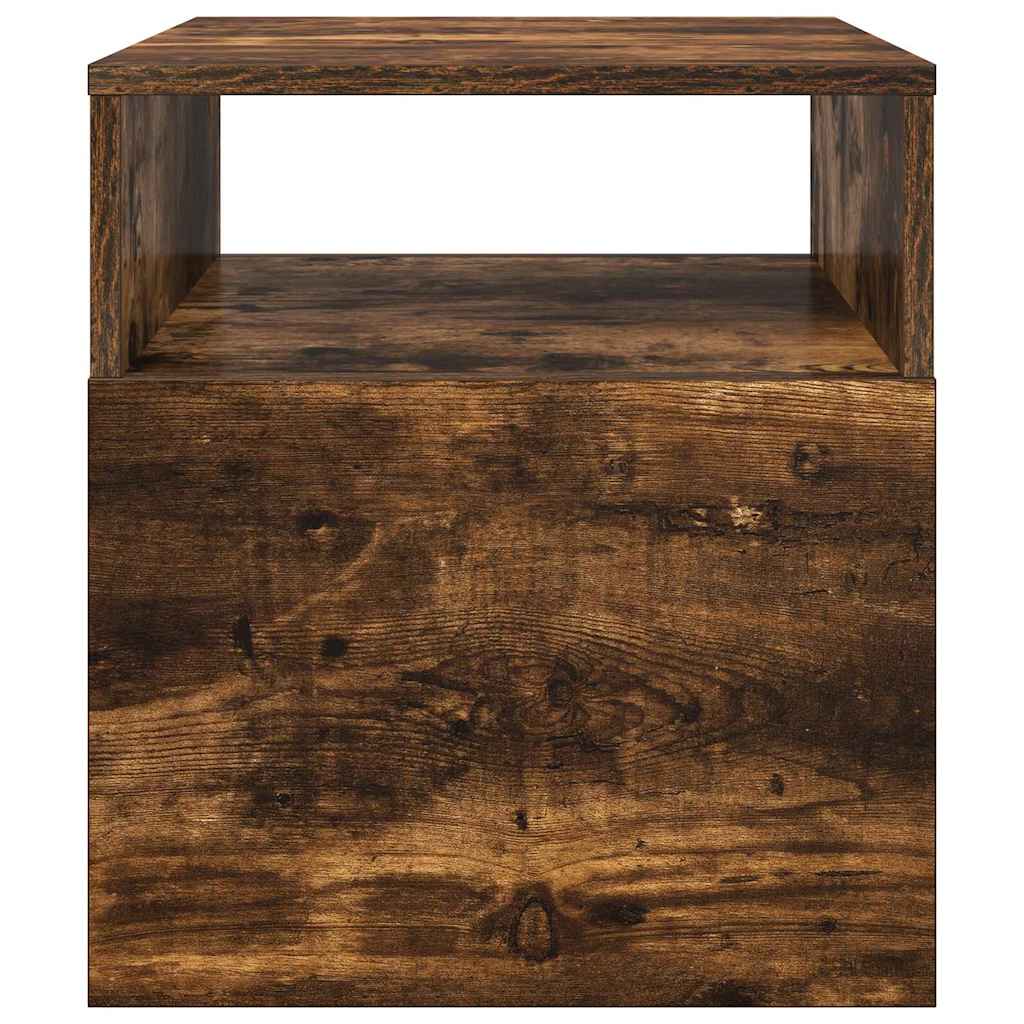 Beistelltisch 2 pcs Geräucherte Eiche 40,5 x 40 x 45 cm