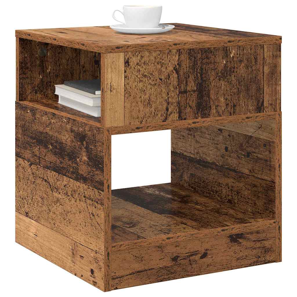 Beistelltisch Altholz 40,5 x 40 x 45 cm Holzwerkstoff