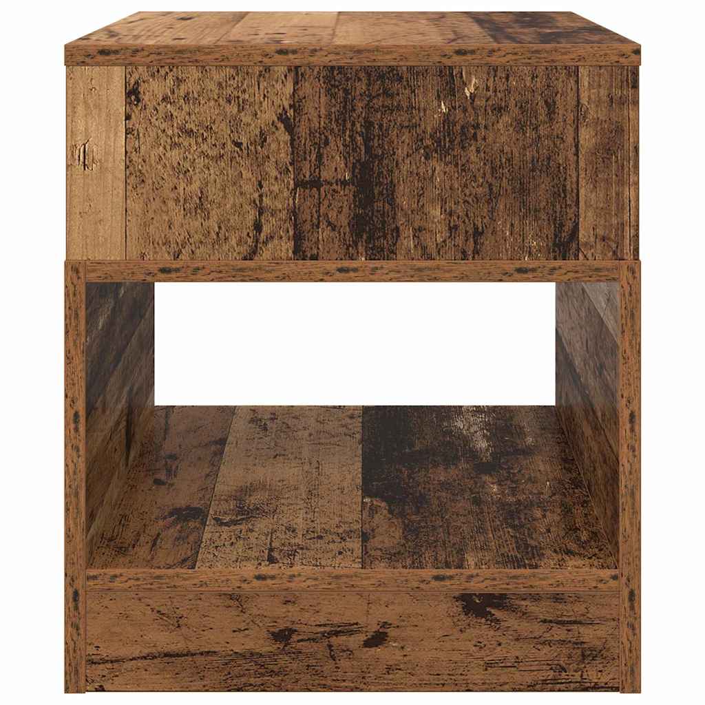 Beistelltisch 2 pcs Altholz 40,5 x 40 x 45 cm Holzwerkstoff