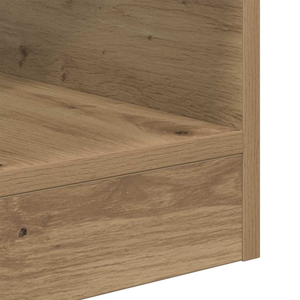 Beistelltisch Artisan-Eiche 40,5 x 40 x 45 cm Holzwerkstoff