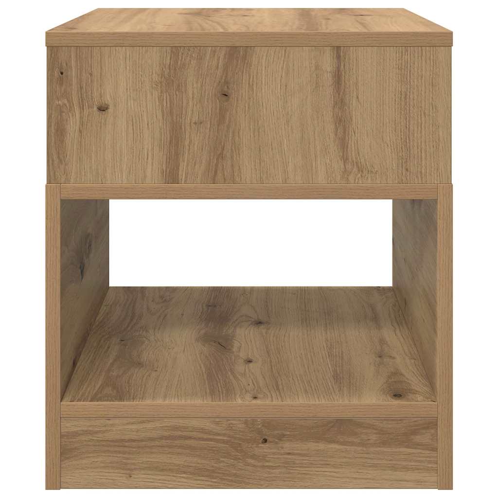 Beistelltisch 2 pcs Artisan-Eiche 40,5 x 40 x 45 cm