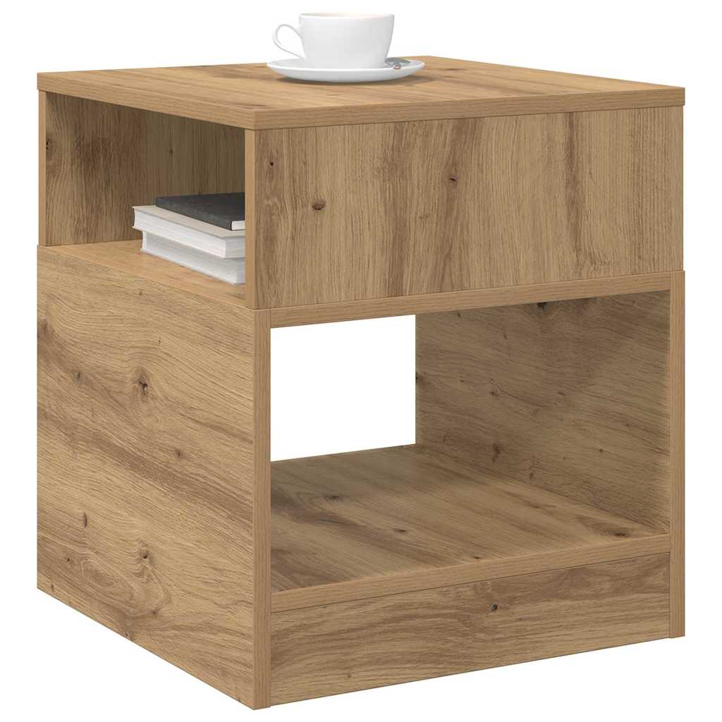 Beistelltisch 2 pcs Artisan-Eiche 40,5 x 40 x 45 cm