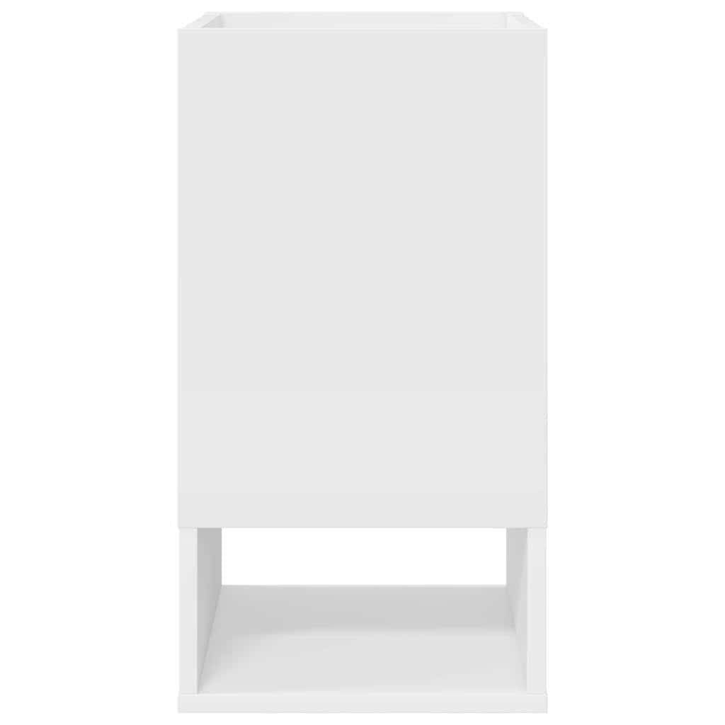 Beistelltisch 2 pcs Weiß 30 x 30 x 56 cm Holzwerkstoff