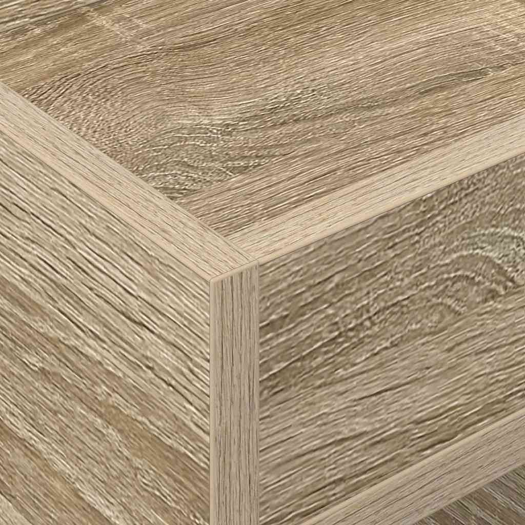 Beistelltisch 2 pcs Sonoma-Eiche 30 x 30 x 56 cm Holzwerkstoff