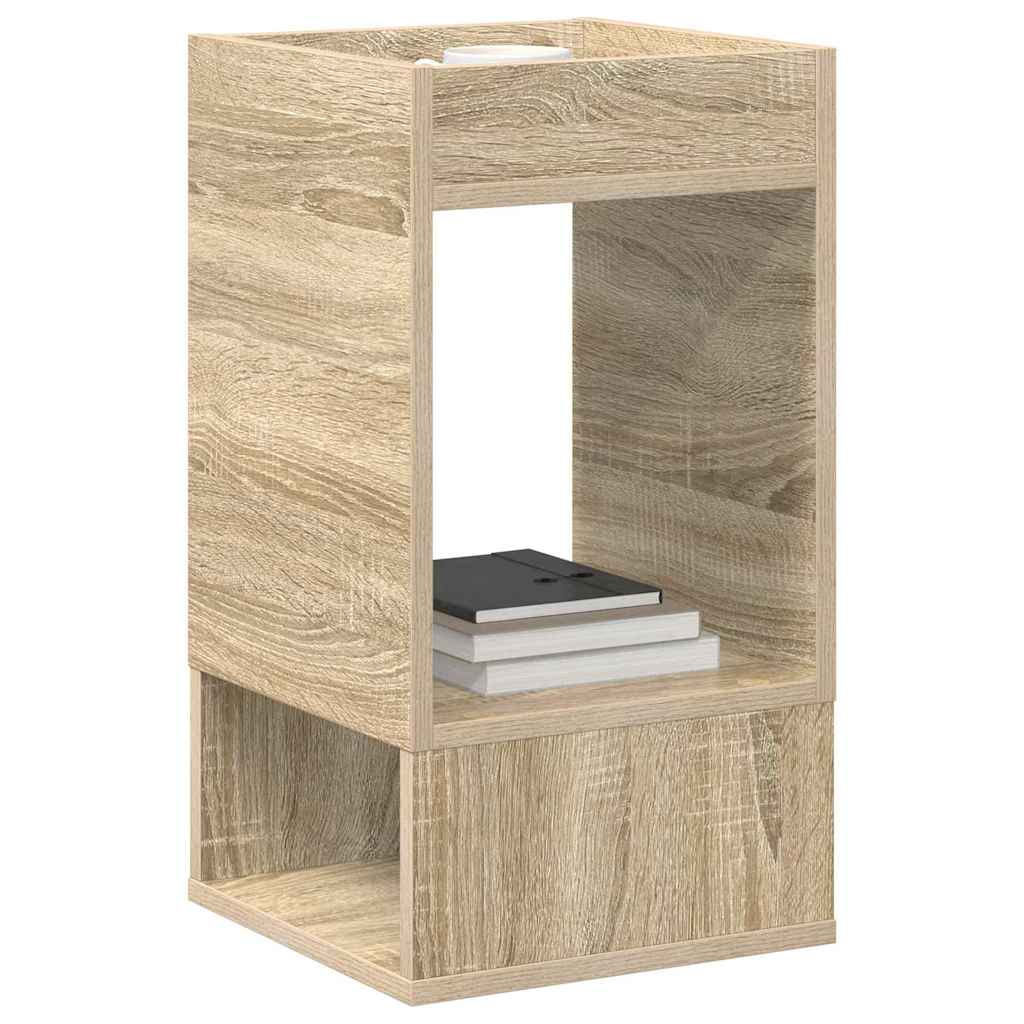 Beistelltisch 2 pcs Sonoma-Eiche 30 x 30 x 56 cm Holzwerkstoff