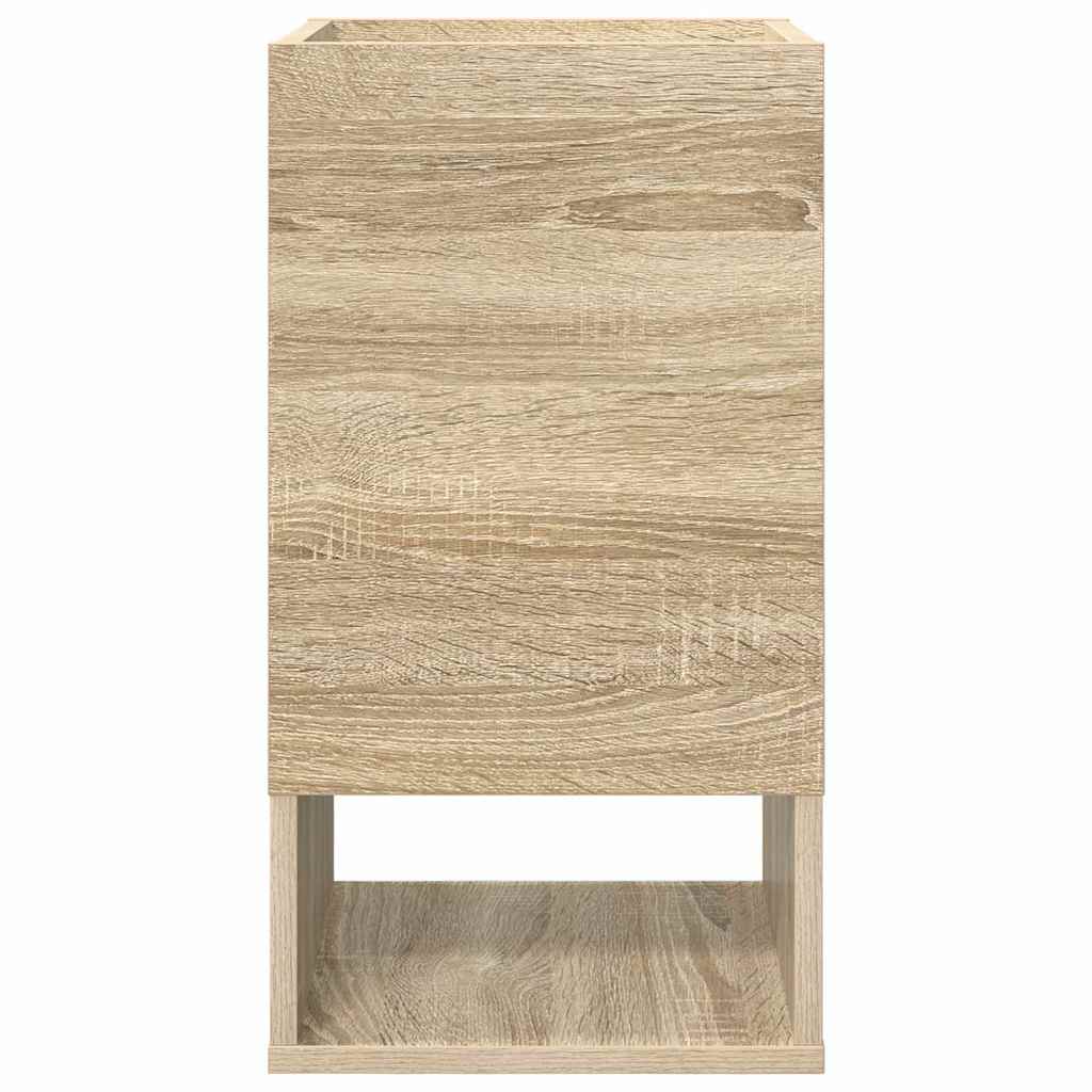 Beistelltisch 2 pcs Sonoma-Eiche 30 x 30 x 56 cm Holzwerkstoff