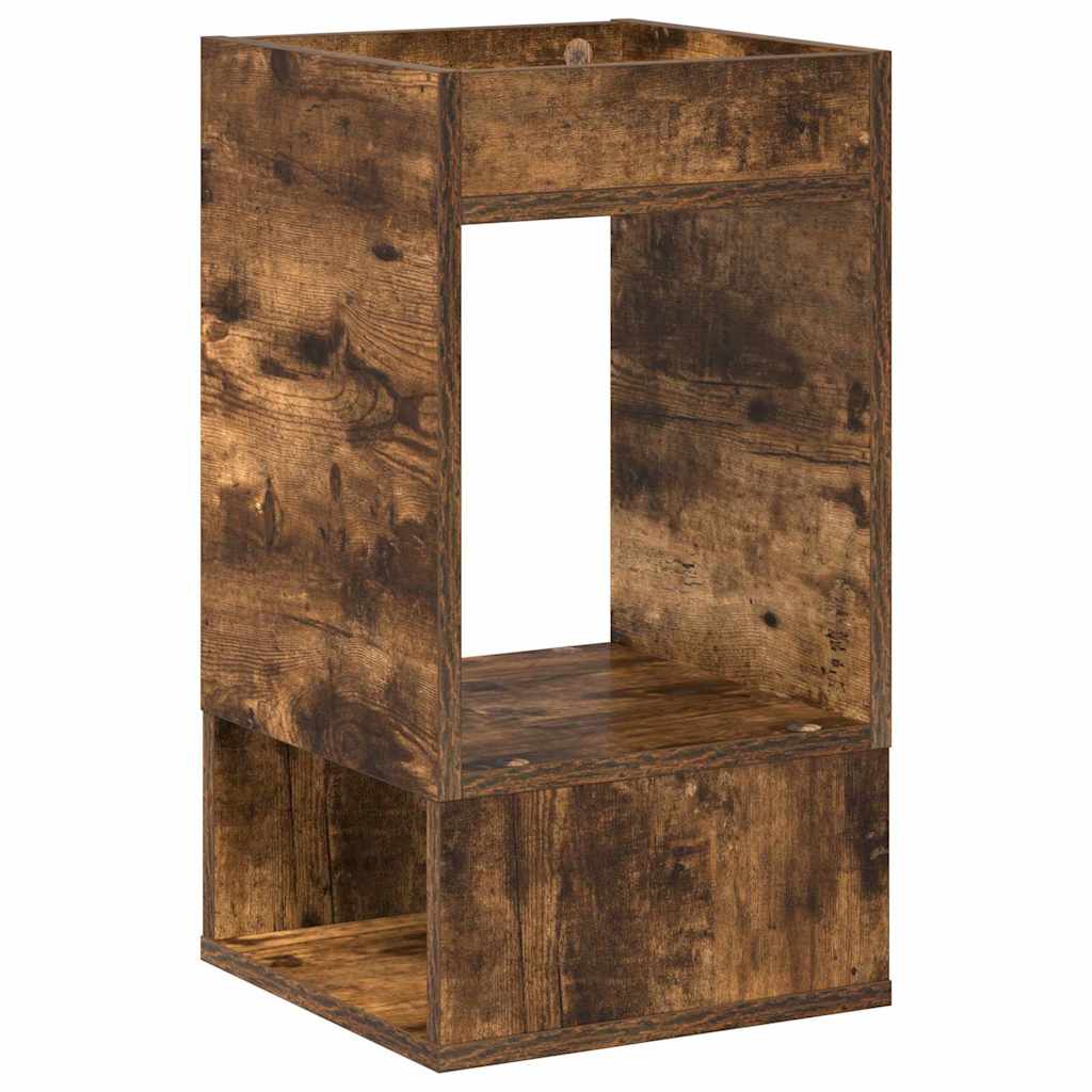 Beistelltisch Geräucherte Eiche 30 x 30 x 56 cm Holzwerkstoff