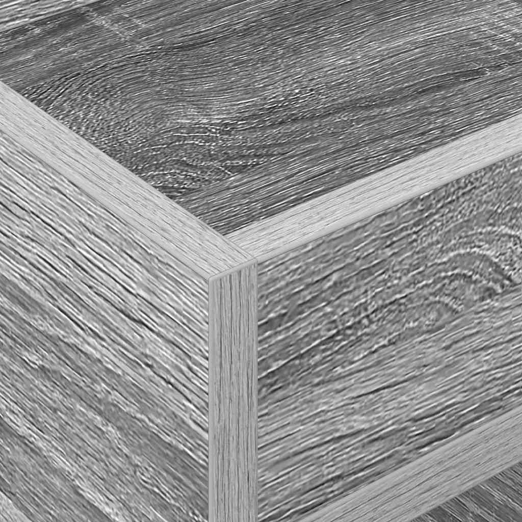 Beistelltisch Graues Sonoma 30 x 30 x 56 cm Holzwerkstoff