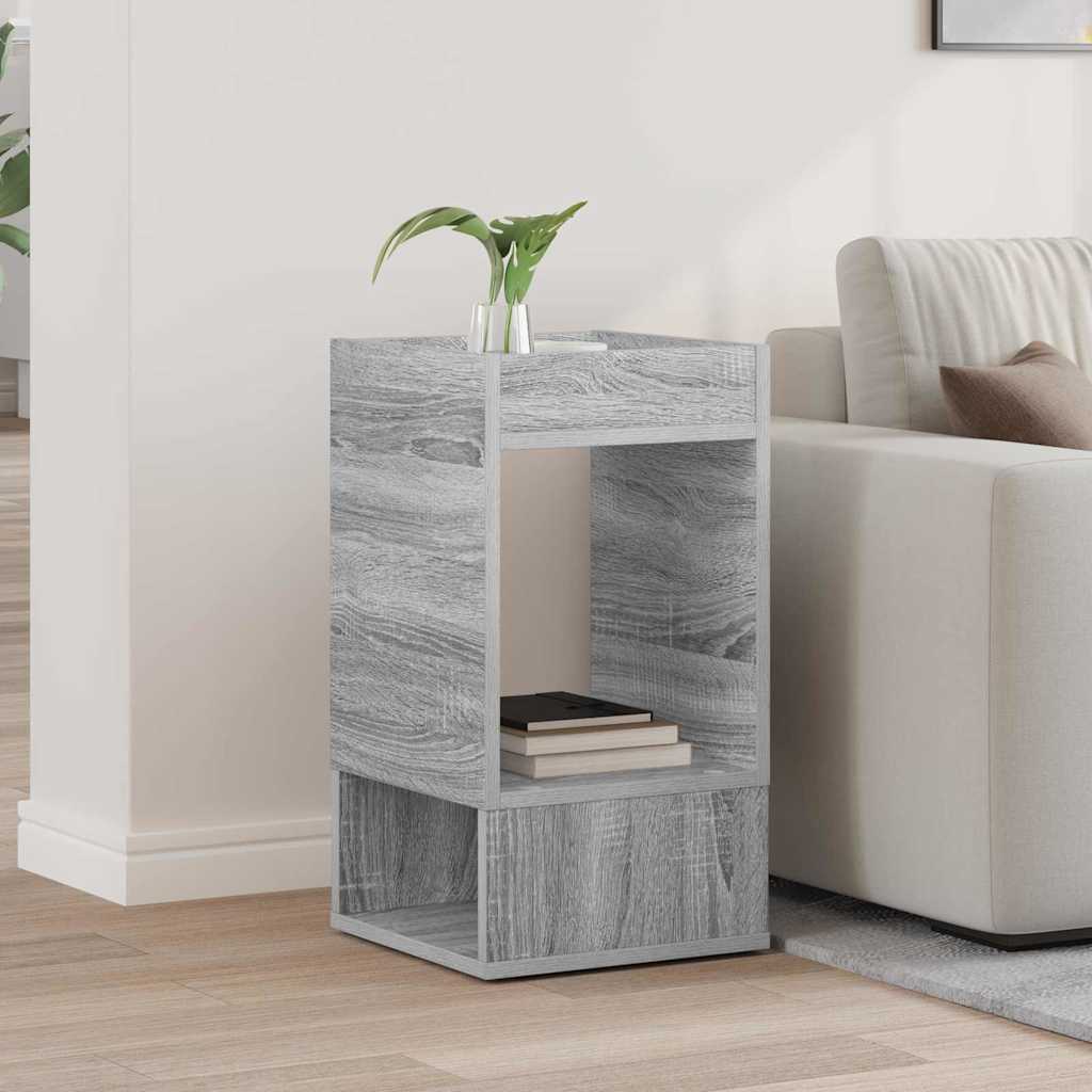 Beistelltisch Graues Sonoma 30 x 30 x 56 cm Holzwerkstoff