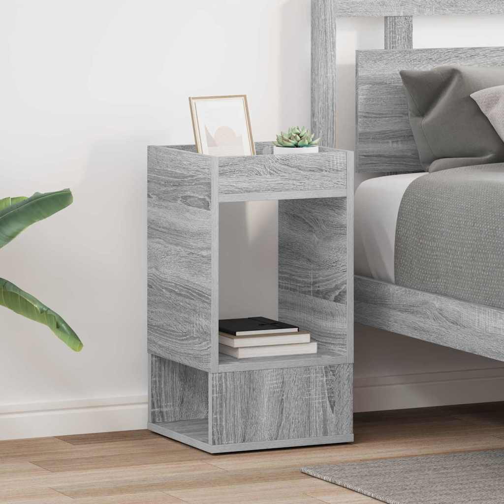 Beistelltisch 2 pcs Graues Sonoma 30 x 30 x 56 cm Holzwerkstoff